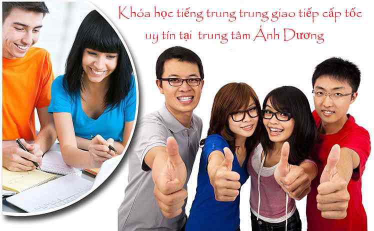 Dạy tiếng trung cấp tốc